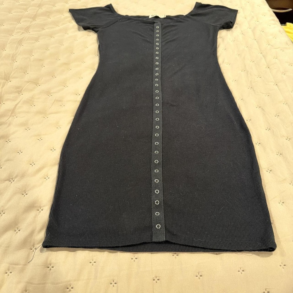 Black Mini Dress - Picture 5 of 7